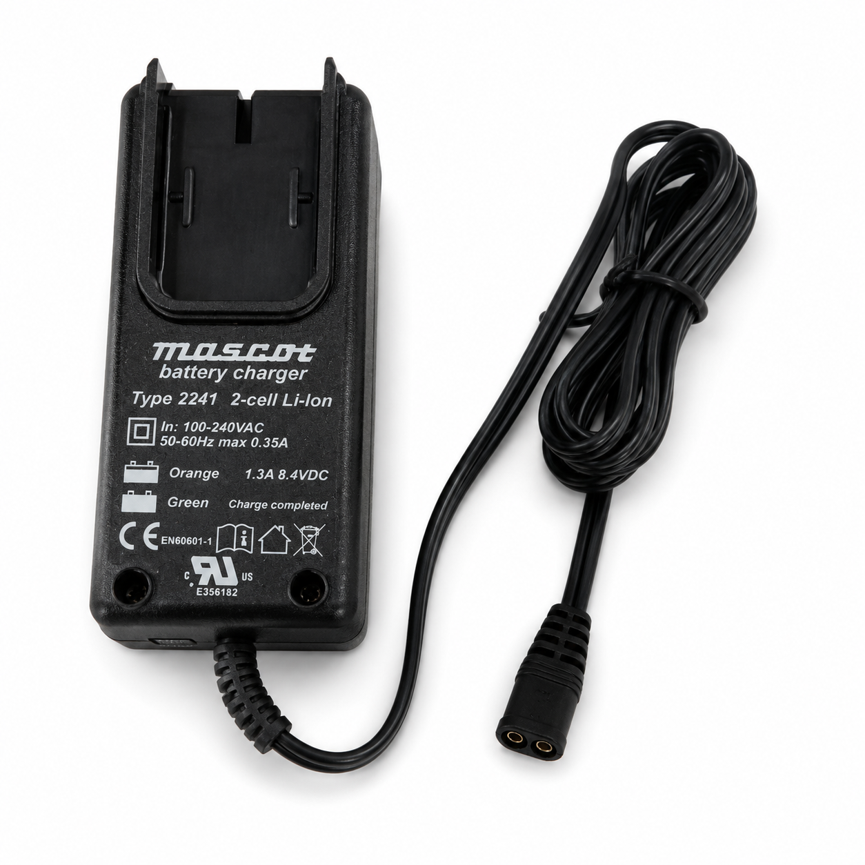 Mascot Type 2241 8.4V 1.3A Li-Ion Battery Charger 2S Pack Charger 2241 8050 00