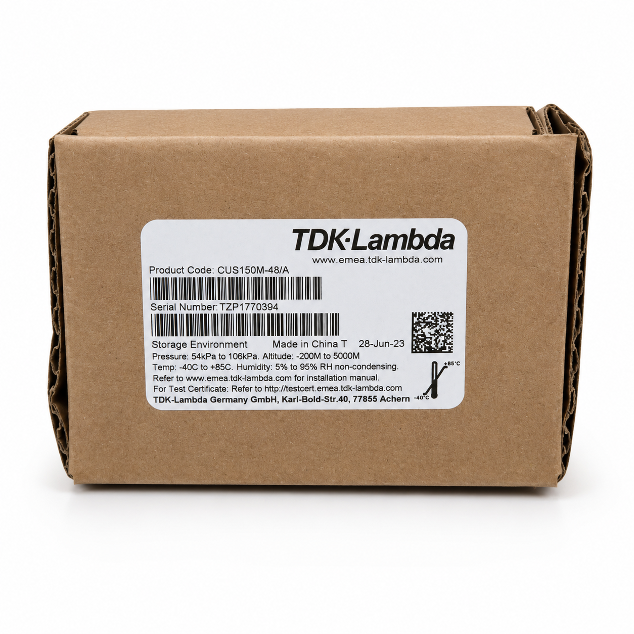 TDK-Lambda CUS150M-48/A 48V 150W AC-DC Power Supply Medical ITE Converter